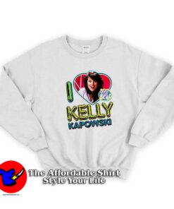 I Love Kelly Kapowski Saved By The Bell Vintage Sweatshirt