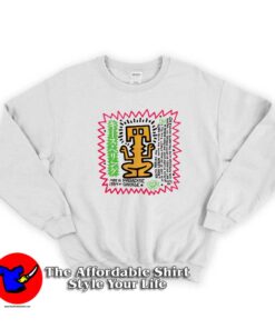 Keith Haring Party of Life Paradise Vintage Sweatshirt