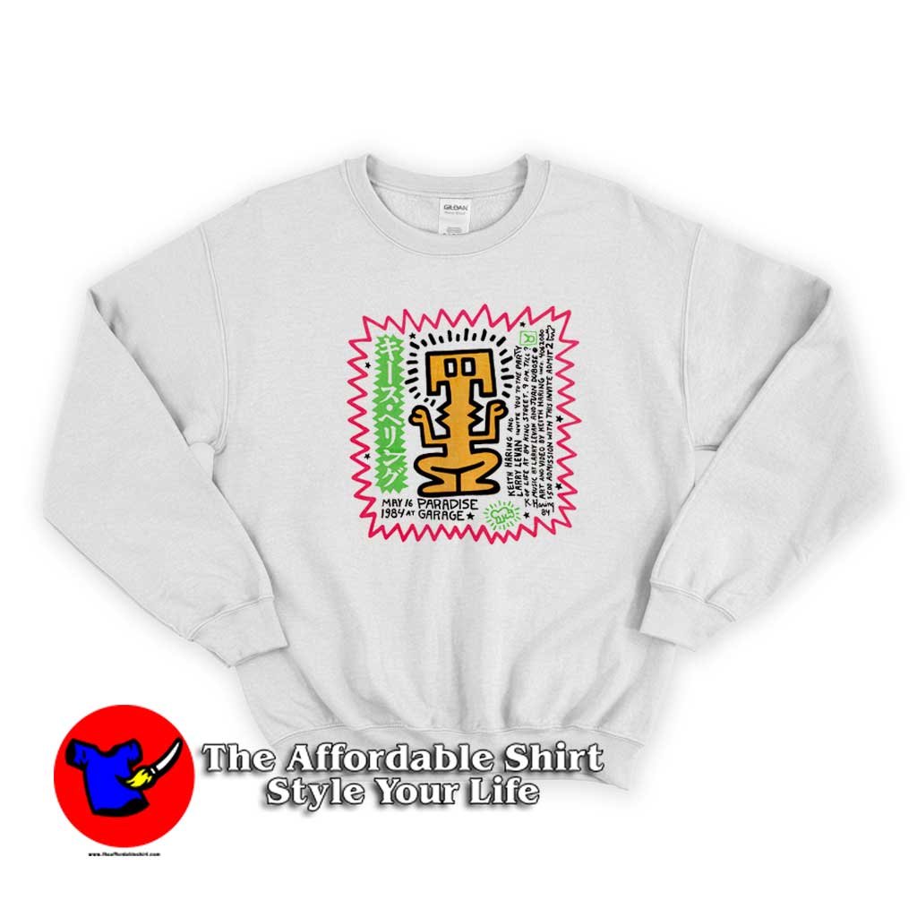 Keith Haring Party of Life Paradise Vintage Sweater 510x510 image Keith Haring Party of Life Paradise Vintage Sweater 510x510 Keith Haring Party of Life Paradise Vintage Sweatshirt On Sale