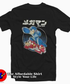 Mega Man and Rush Rockman Capcom T-Shirt