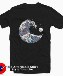 Ocean Waves Japanese Transgender Graphic T-Shirt