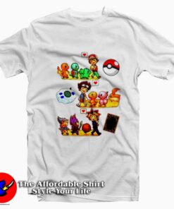 Pokemon Digimon Yugioh Starters Childhood T-Shirt