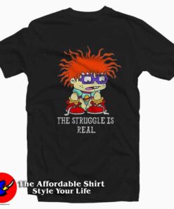 Rugrats The Struggle Is Real Vintage Cartoon T-Shirt