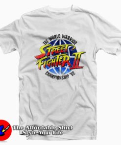 Street Fighter 2 World Warrior Championship T-Shirt