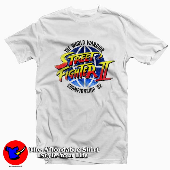 Street Fighter 2 World Warrior Championship Tshirt 510x510 image Street Fighter 2 World Warrior Championship Tshirt 510x510 Street Fighter 2 World Warrior Championship T Shirt On Sale