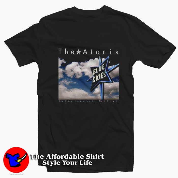 The Ataris Blue Skies Broken Hearts Graphic Tshirt 510x510 image The Ataris Blue Skies Broken Hearts Graphic Tshirt 510x510 The Ataris Blue Skies Broken Hearts Graphic T Shirt On Sale