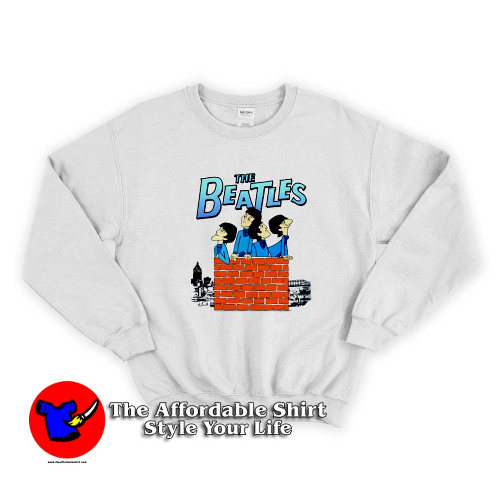 The Beatles Cartoon On The Roof Graphic Sweater 510x510 image The Beatles Cartoon On The Roof Graphic Sweater 510x510 The Beatles Cartoon On The Roof Graphic Sweatshirt On Sale