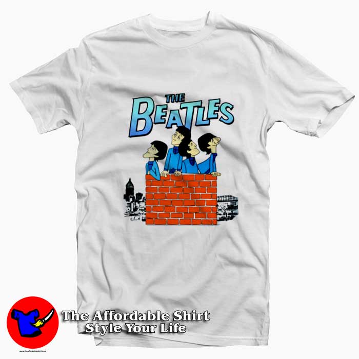The Beatles Cartoon On The Roof Graphic Tshirt 510x510 image The Beatles Cartoon On The Roof Graphic Tshirt 510x510 The Beatles Cartoon On The Roof Graphic T Shirt On Sale