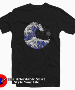 The Retro Japan Ocean Waves Graphic T-Shirt