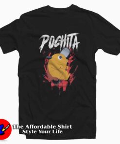 Chainsaw Man Pochita Funny Graphic T-Shirt
