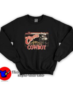 Coors Original Cowboy Comfort Graphic Sweatshirt