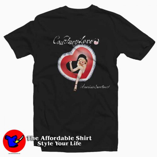 Courtney Love Americas Sweetheart Vintage Tshirt 500x500 Courtney Love America’s Sweetheart Vintage T Shirt On Sale