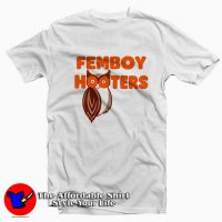 Femboy Hooters Owl Boobs America USA Bird T-Shirt