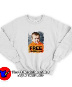 Free Hasbulla Funny Graphic Unisex Sweatshirt