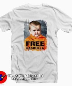 Free Hasbulla Funny Graphic Unisex T-Shirt