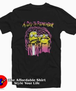 Funny Rick and Morty vs A Day To Remember T-Shirt