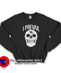 I Prevail Rowdy Skull Rock Band Graphic Sweatshirt