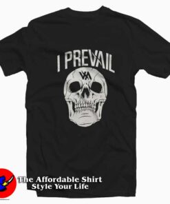 I Prevail Rowdy Skull Rock Band Graphic T-Shirt