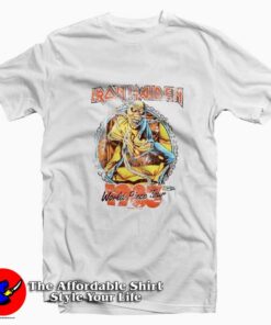 Iron Maiden World Piece 1983 Tour Graphic T-Shirt