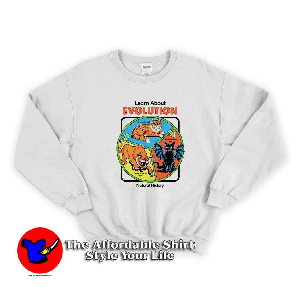 Learn About Evolution Natural History Graphic Sweater 510x510 image Learn About Evolution Natural History Graphic Sweater 510x510 Learn About Evolution Natural History Graphic Sweatshirt On Sale