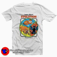 Learn About Evolution Natural History Graphic T-Shirt