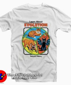 Learn About Evolution Natural History Graphic T-Shirt