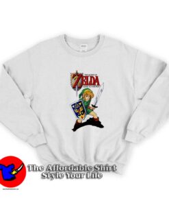 Legend of Zelda Link To The Past Cartoon Sweatshirt