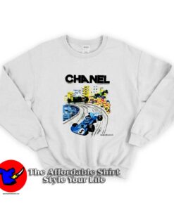 Madeleine Chanel Formula1 Graphic Sweatshirt