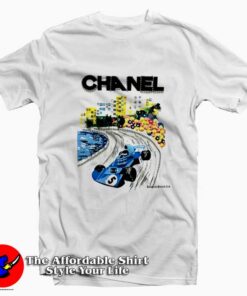 Madeleine Chanel Formula1 Graphic T-Shirt