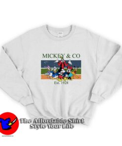 Mickey & Co Est 1928 Mickey And Friends Vintage Sweatshirt