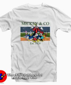 Mickey & Co Est 1928 Mickey And Friends Vintage T-Shirt