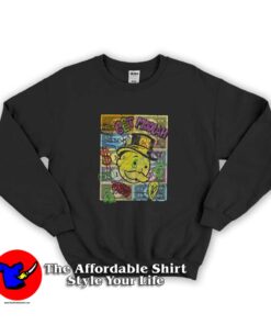Monopoly Money Get Moolah Graffiti Graphic Sweatshirt