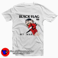 My War Black Flag Album Vintage Graphic T-Shirt