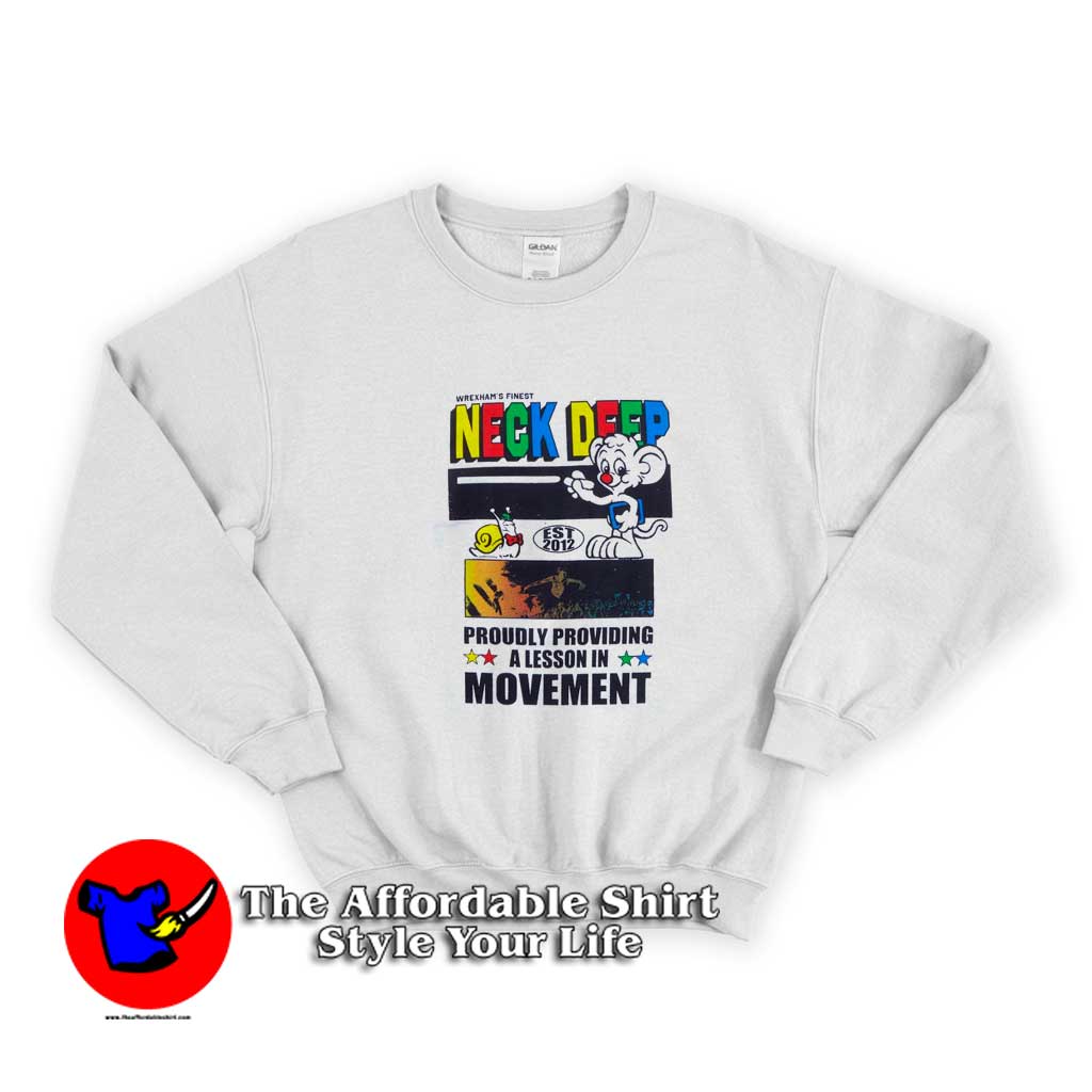 Neck Deep A Lesson In Movement Graphic Sweater 510x510 image Neck Deep A Lesson In Movement Graphic Sweater 510x510 Chainsaw Man Denji Anime Graphic Sweatshirt On Sale