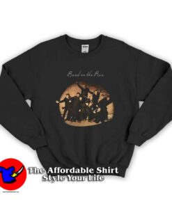 Paul McCartney and Wings Band on The Run Sweatshirt