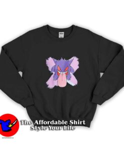 Pokemon Gengar Funny Graphic Unisex Sweatshirt