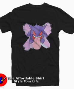 Pokemon Gengar Funny Graphic Unisex T-Shirt
