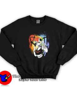 Riot Rainbow Hyena Graphic Unisex Sweatshirt