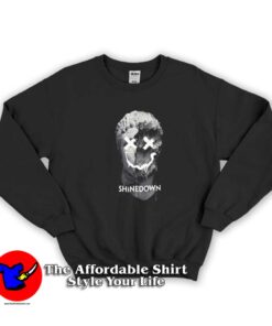 Shinedown Happy Face Statue Graphic Sweatshirt