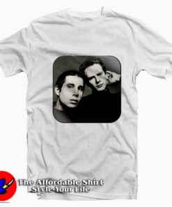 Simon and Garfunkle Bookends Album T-Shirt