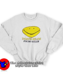 Talking Heads Psycho Killer Graphic Unisex Sweatshirt