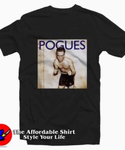 The Pogues Peace and Love Graphic Vintage T-Shirt