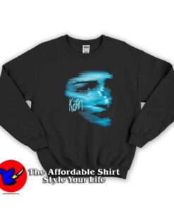 Vintage Korn Blurry Face Graphic Unisex Sweatshirt
