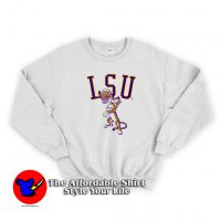 Vintage LSU Drunking Tiger Basketball Funny Sweatshirt