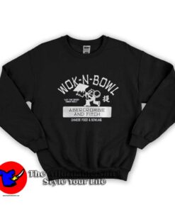 Wok N Bowl Abercrombie And Fitch Graphic Sweatshirt