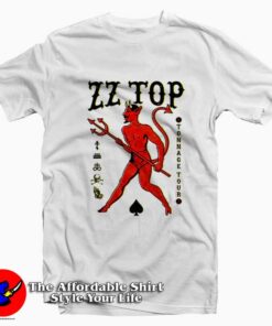 ZZ TOP Devil Spades Graphic Unisex T-Shirt