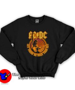 ACDC Let There Be Rock Vintage Graphic Sweatshirt