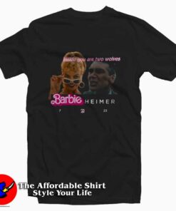 Barbieheimer Active inside You Are Two Wolves T-Shirt