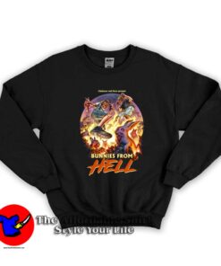Chainsaw And Dave Present Bunnies From Hell Sweatshirt