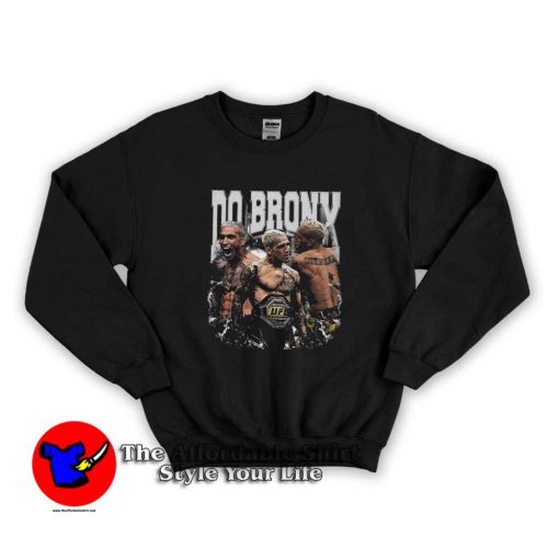 Charles Oliveira Do Bronx Bootleg Graphic Sweatshirt